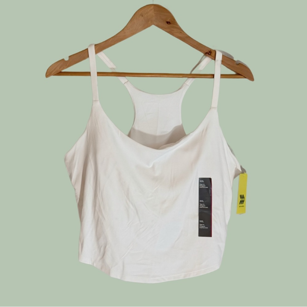 All In Motion Everyday Soft Cami Cropped Tank Top Women XXLarge Stretch NWT